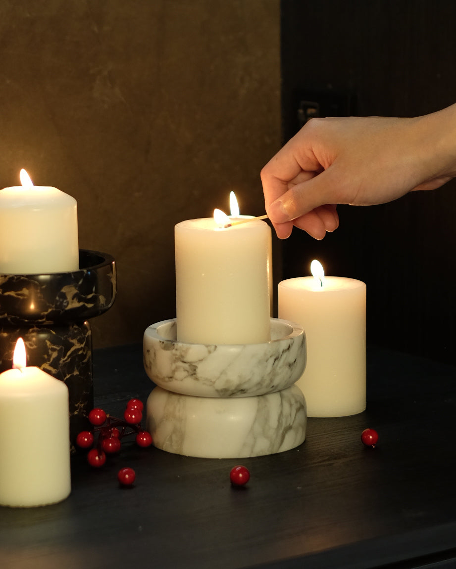 Matteo Candle Holder Low