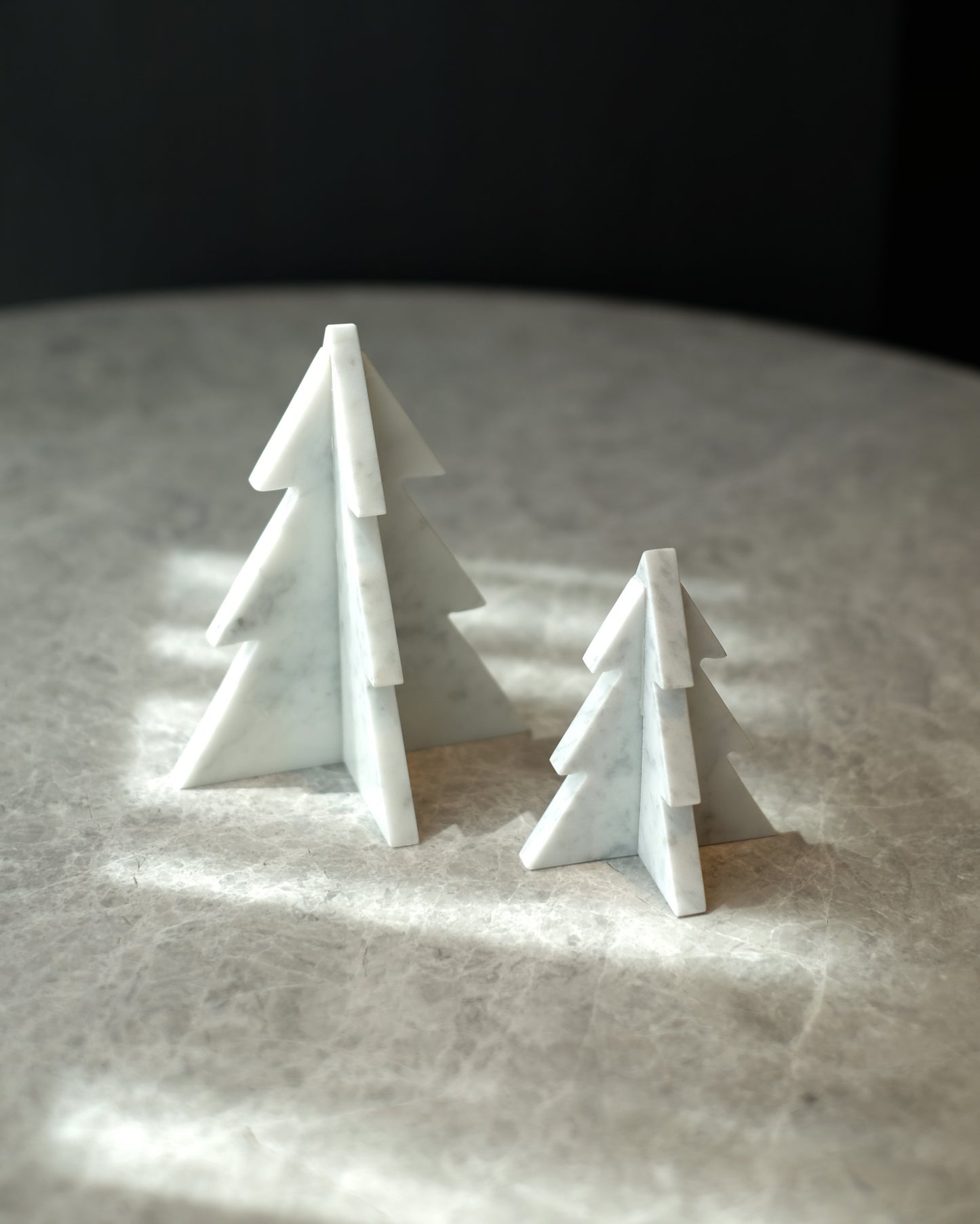 White Christmas Tree Set