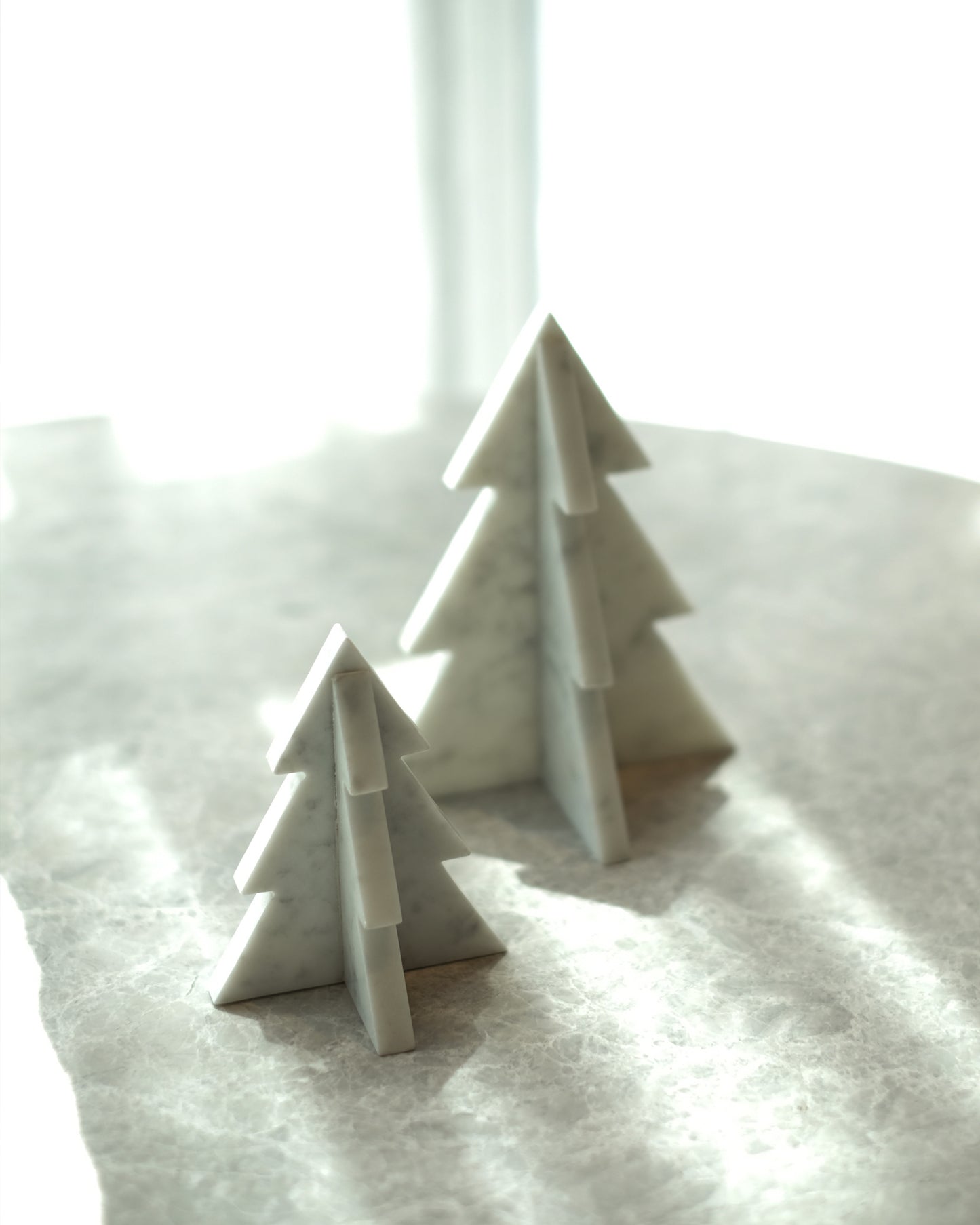 White Christmas Tree Set